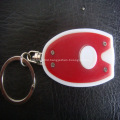 Promotoional Led Oval Shape Keyring Torches